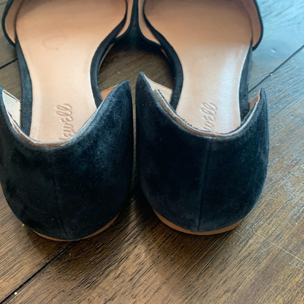 Madewell Black Suede Flats - Picture 4 of 5